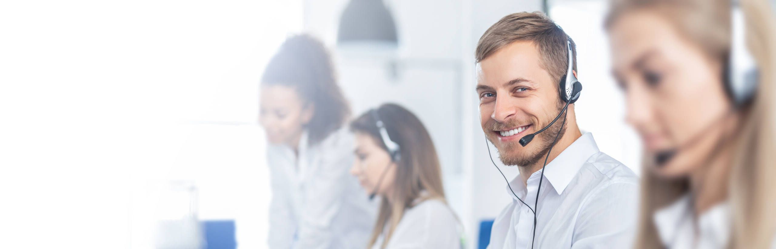 Call Center worker