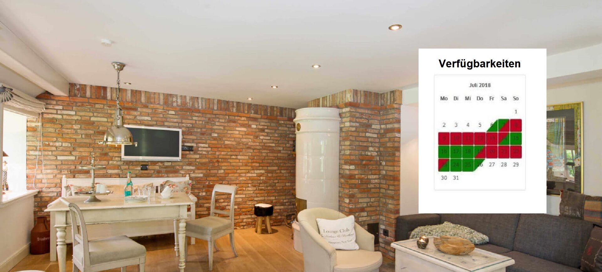 Banner-Buchungsluecken