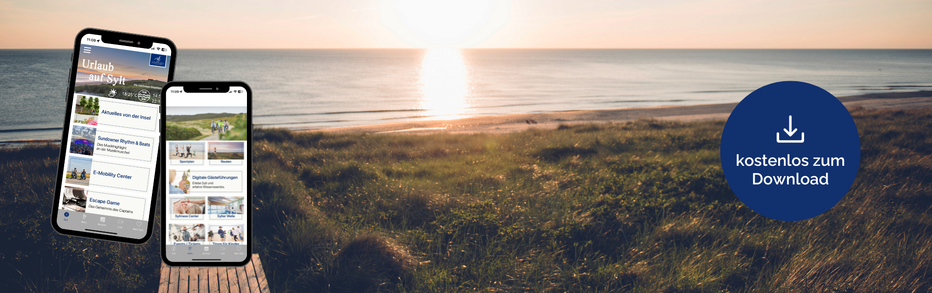 Headerbild für die iSylt-App