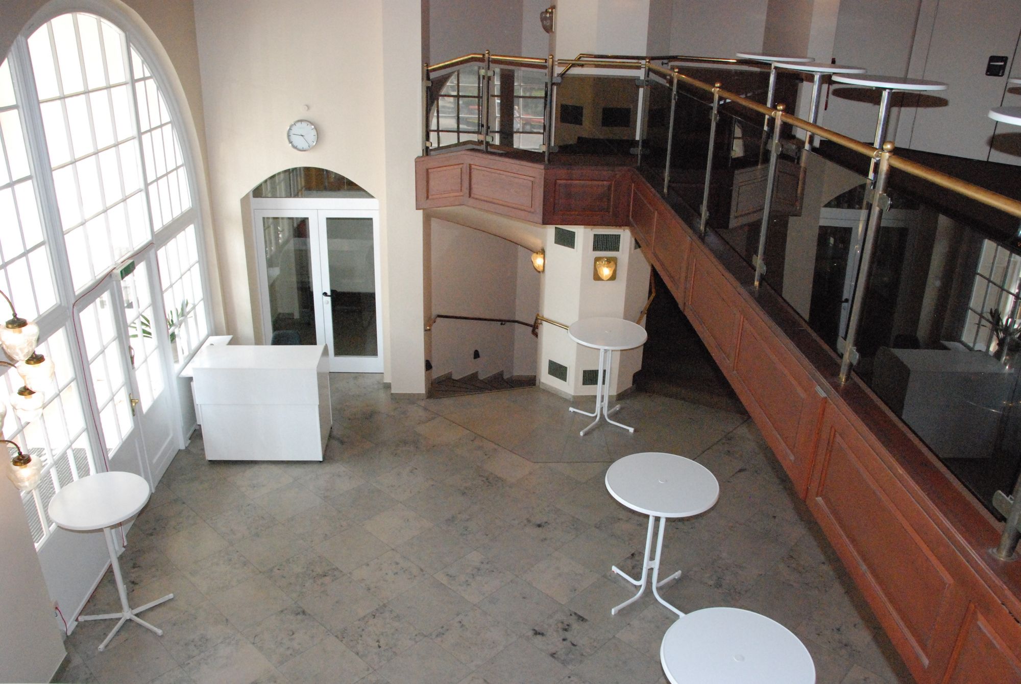 Alter Kursaal am Rathausplatz in Westerland - Foyer von oben