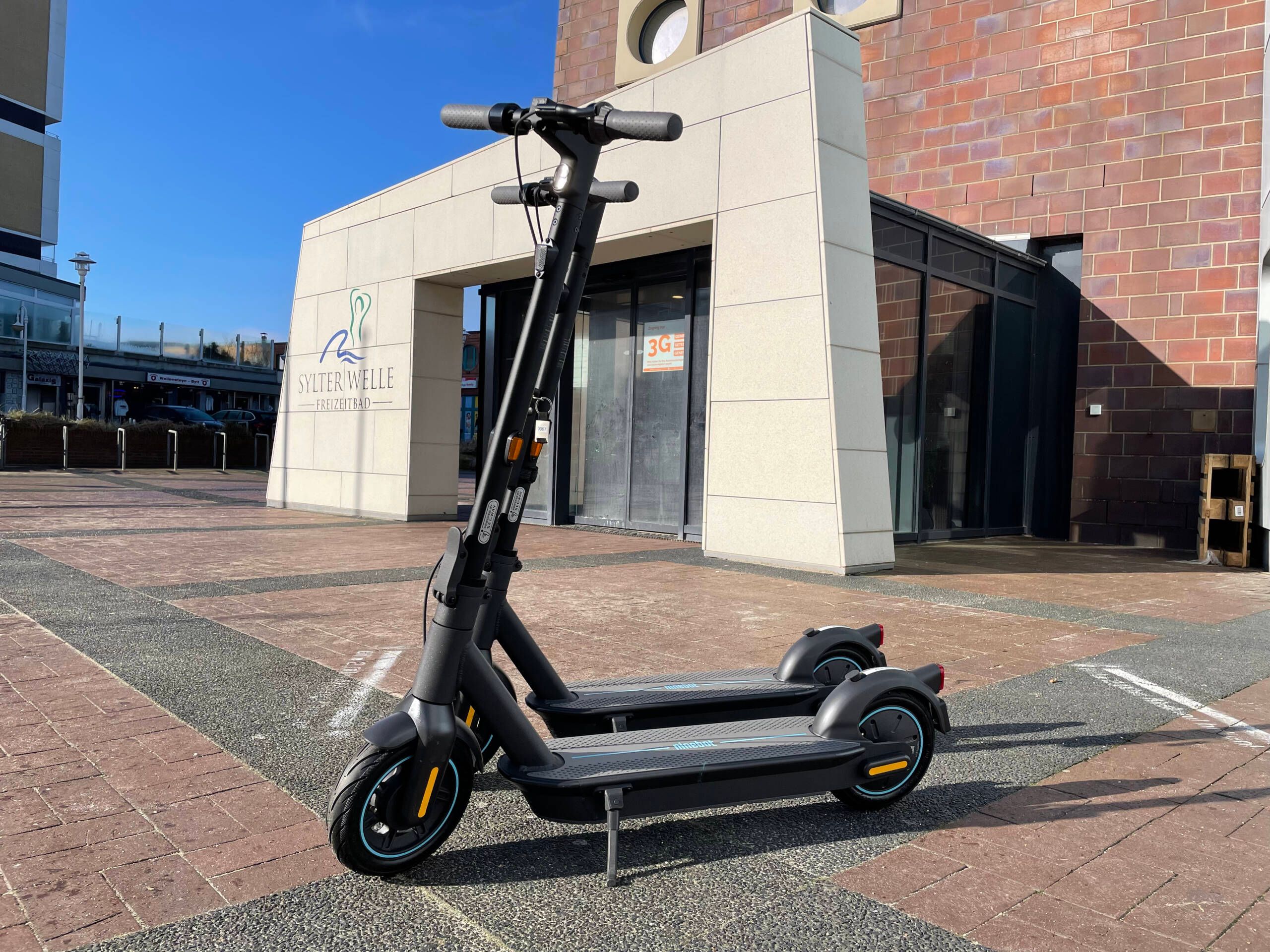 E-Scooter Segway im E-Mobility Center in Westerland