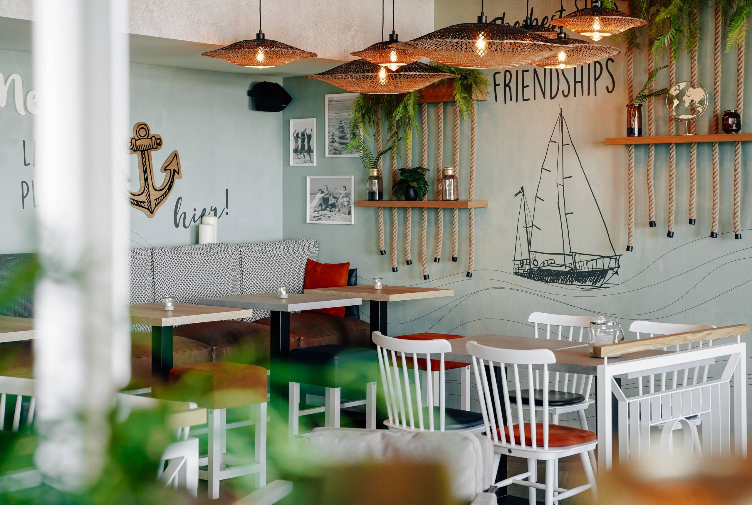 Friends am Strand in Westerland Innenbereich