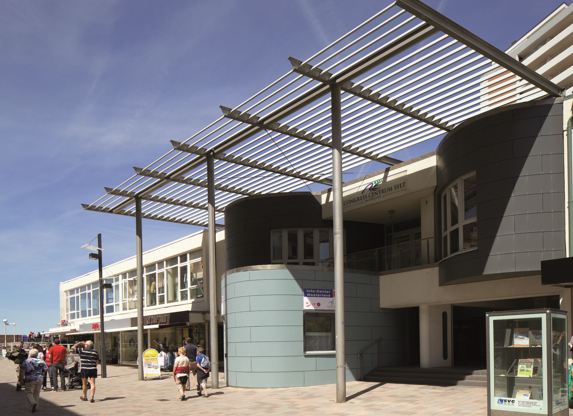 Congress Centrum Sylt und Info-Center Westerland in der Friedrichstraße direkt an der Nordsee