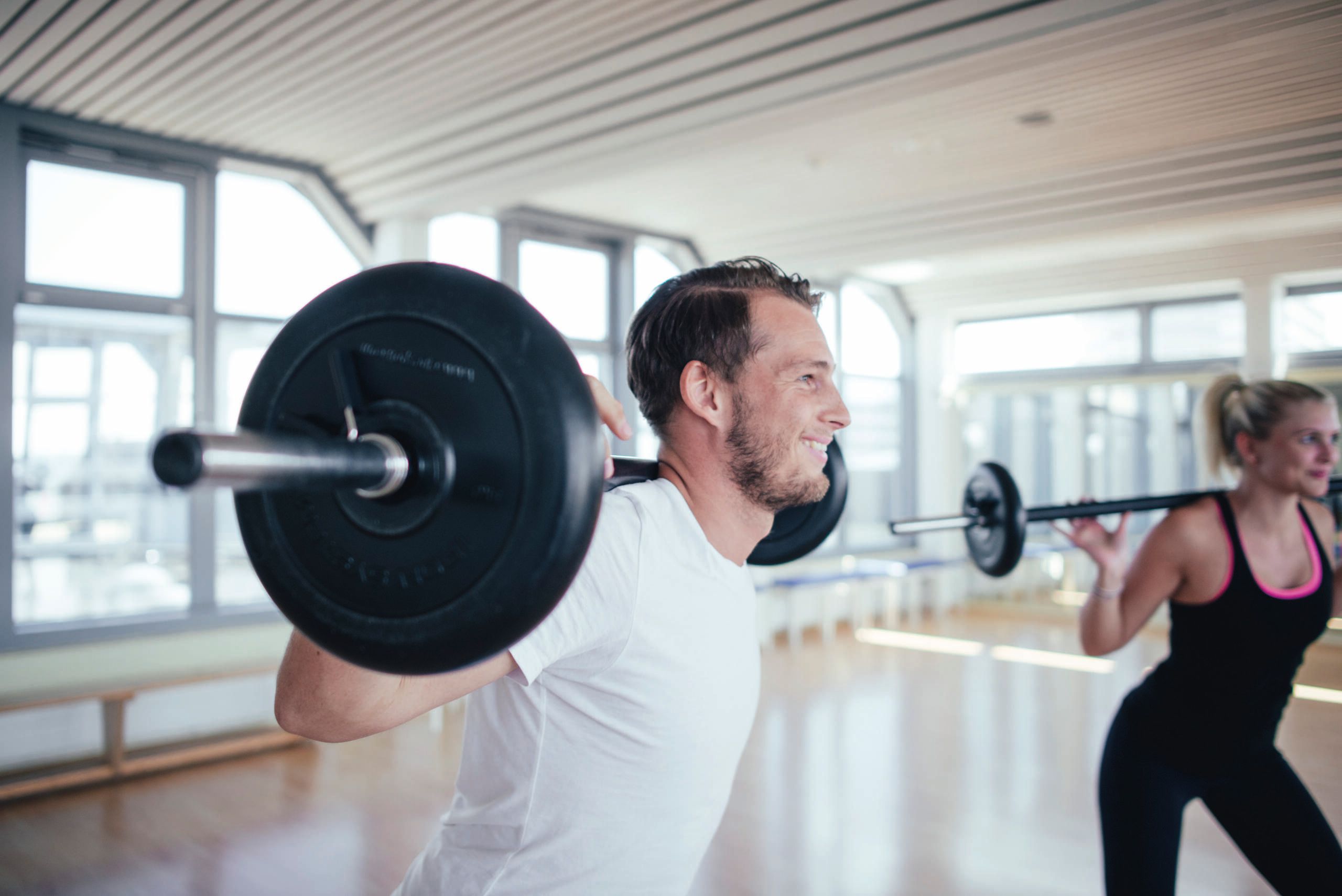 Langhantel-Workout im Syltness Center in Westerland