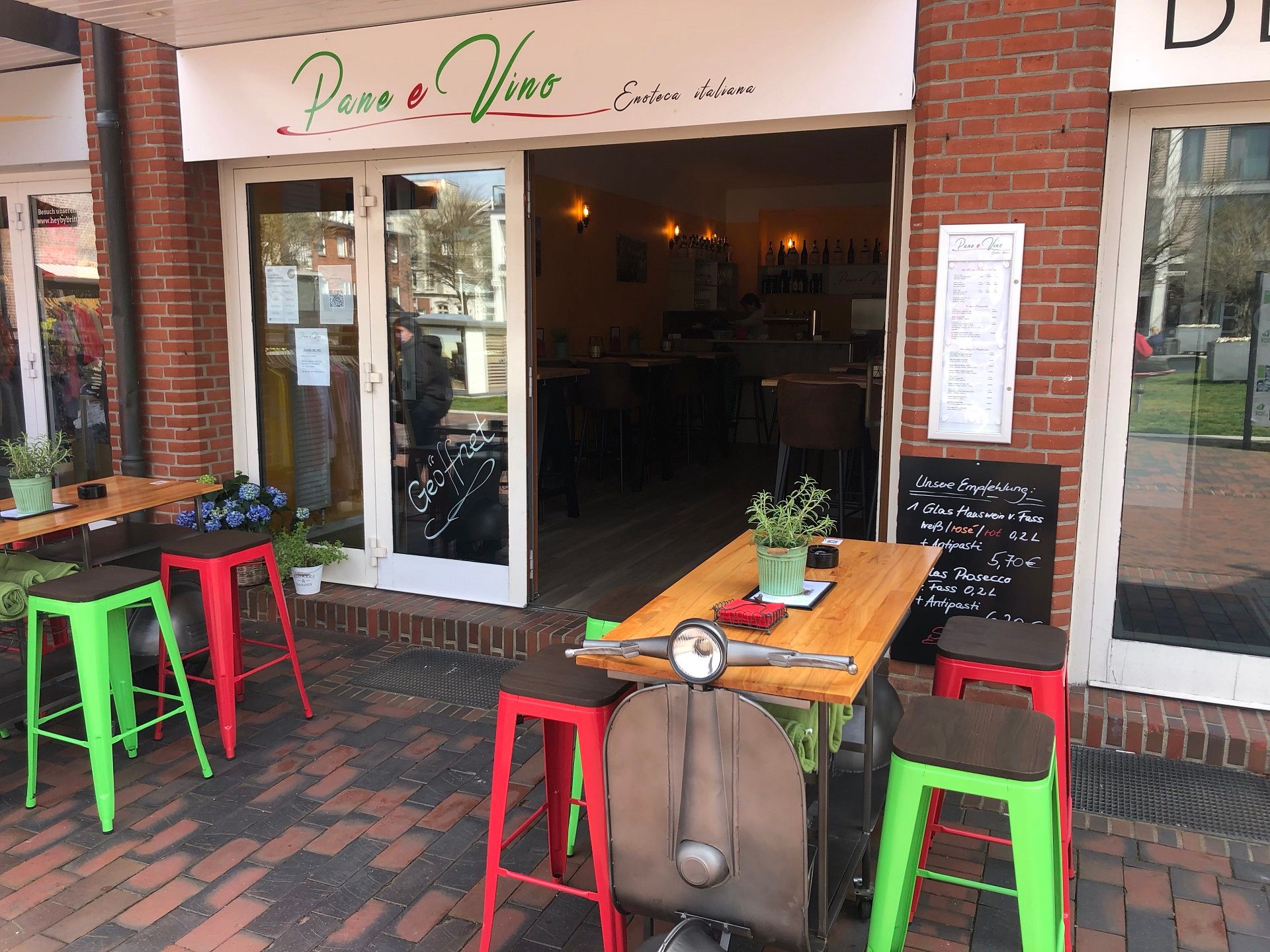 Pane e Vino außen Westerland Sylt