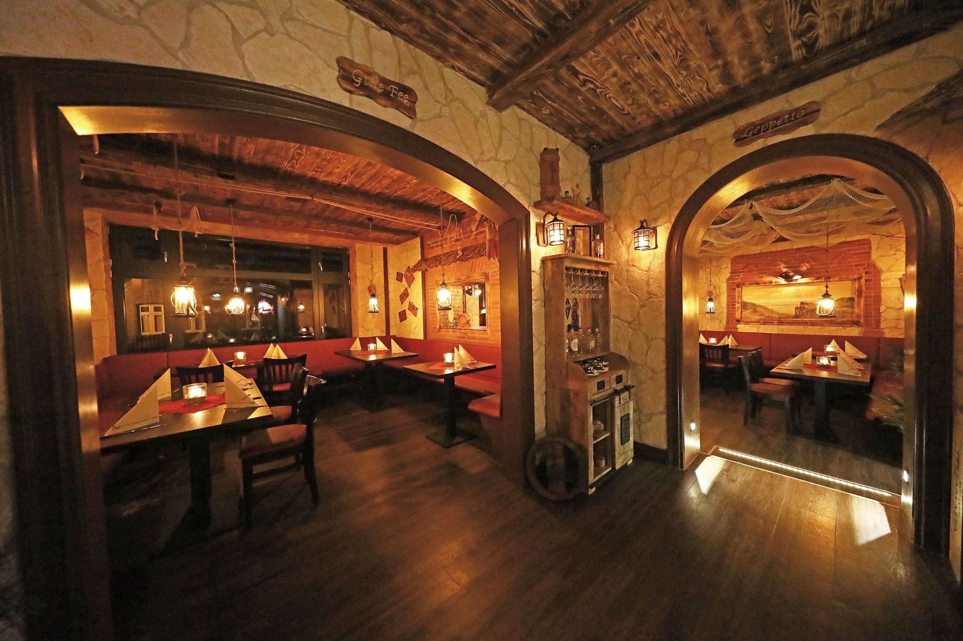 Pinocchio Sylt Empfangsraum