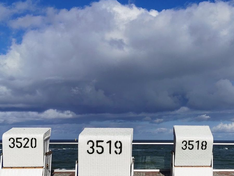 Drehbarriere, Barrierefreundliche Strandkörbe auf der oberen Promenade von Westerland