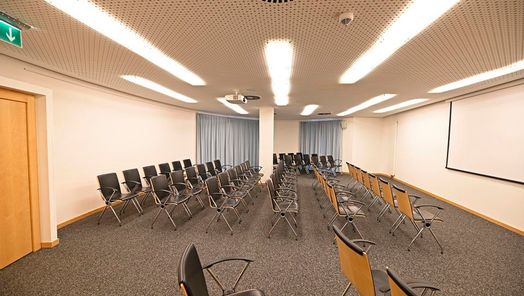 Reihenbestuhlter Raum Freya im Congress Centrum Sylt