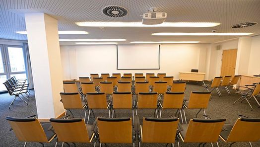 Reihenbestuhlter Raum Freya im Congress Centrum Sylt