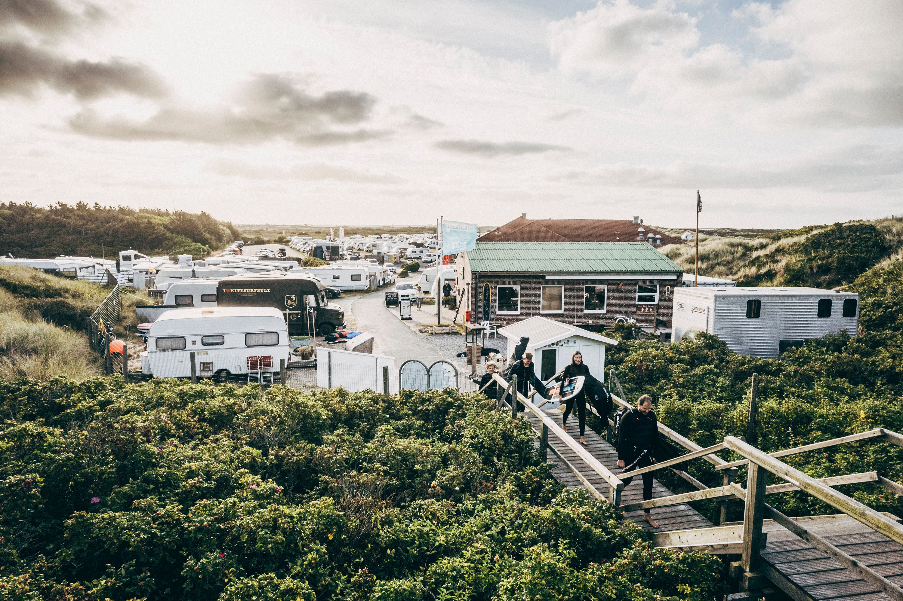 Surfhouse Strandübergang Campingplatz Westerland