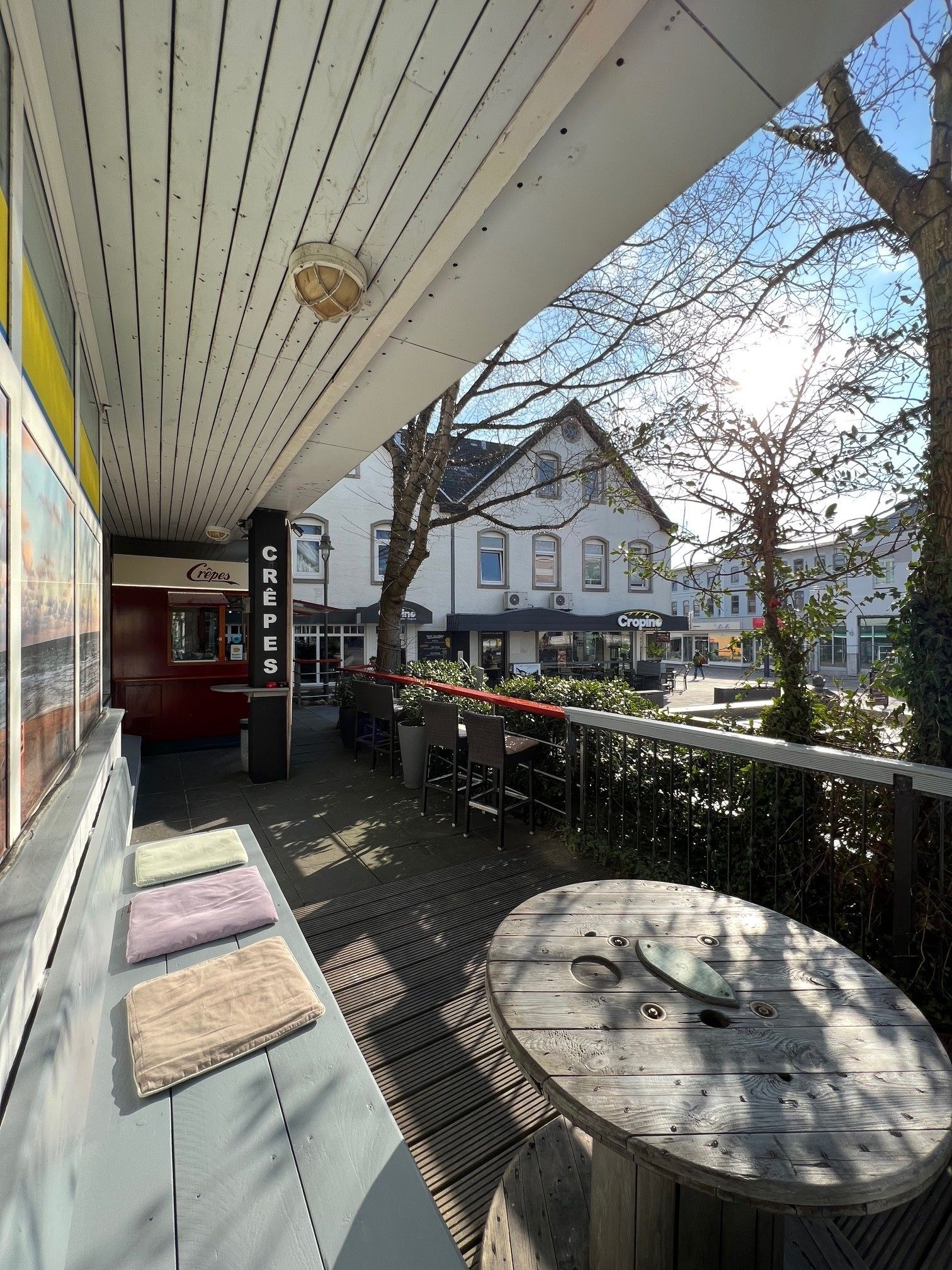 Crêpes Deluxe in Westerland Sitzbereich
