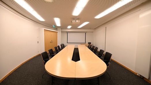 Bestuhlter Raum Cobra im Congress Centrum Sylt