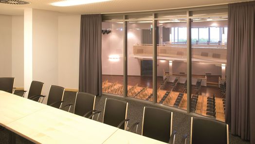 Blick von Raum Kaiser auf den Saal Westerland im Congress Centrum Sylt