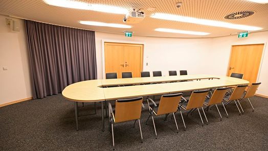 U-Form-Bestuhlung im Raum Kaiser im Congress Centrum Sylt