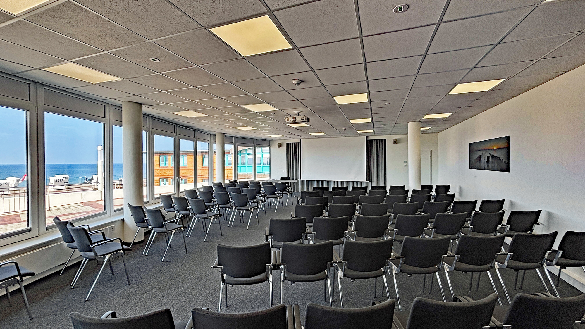 Raum Nordsee mit Meerblick - Reihenbestuhlt - zugehörig zum Congress Centrum Sylt