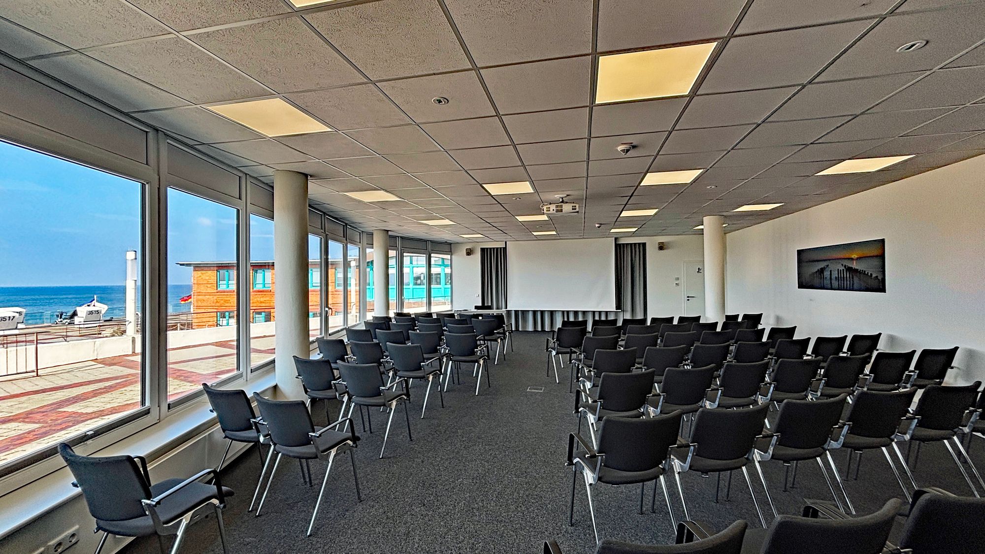 Raum Nordsee mit Meerblick - Reihenbestuhlt - zugehörig zum Congress Centrum Sylt