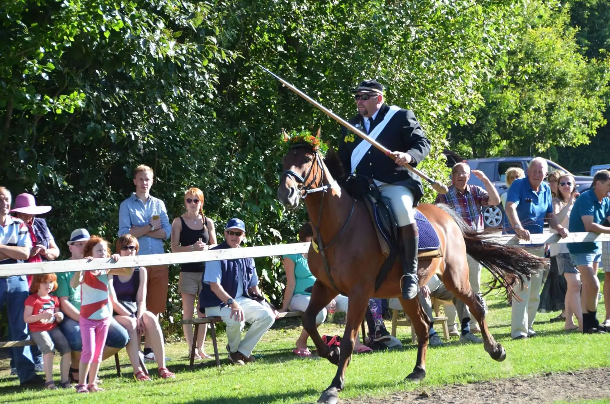 Ringreiten in Morsum auf Sylt