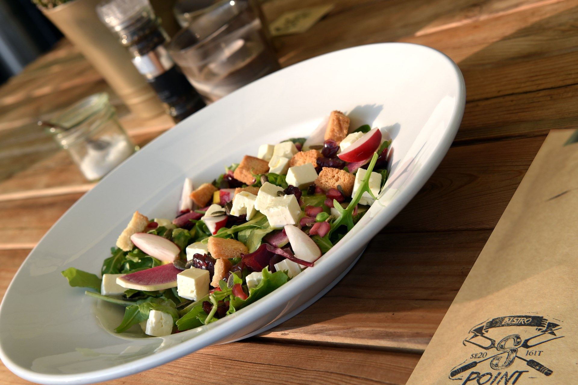 Bistro S-Point Sylt in Westerland Vorspeise Salat