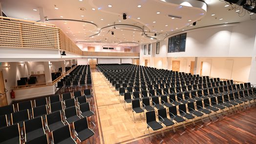 Reihenbestuhlung im Saal Westerland im Congress Centrum Sylt