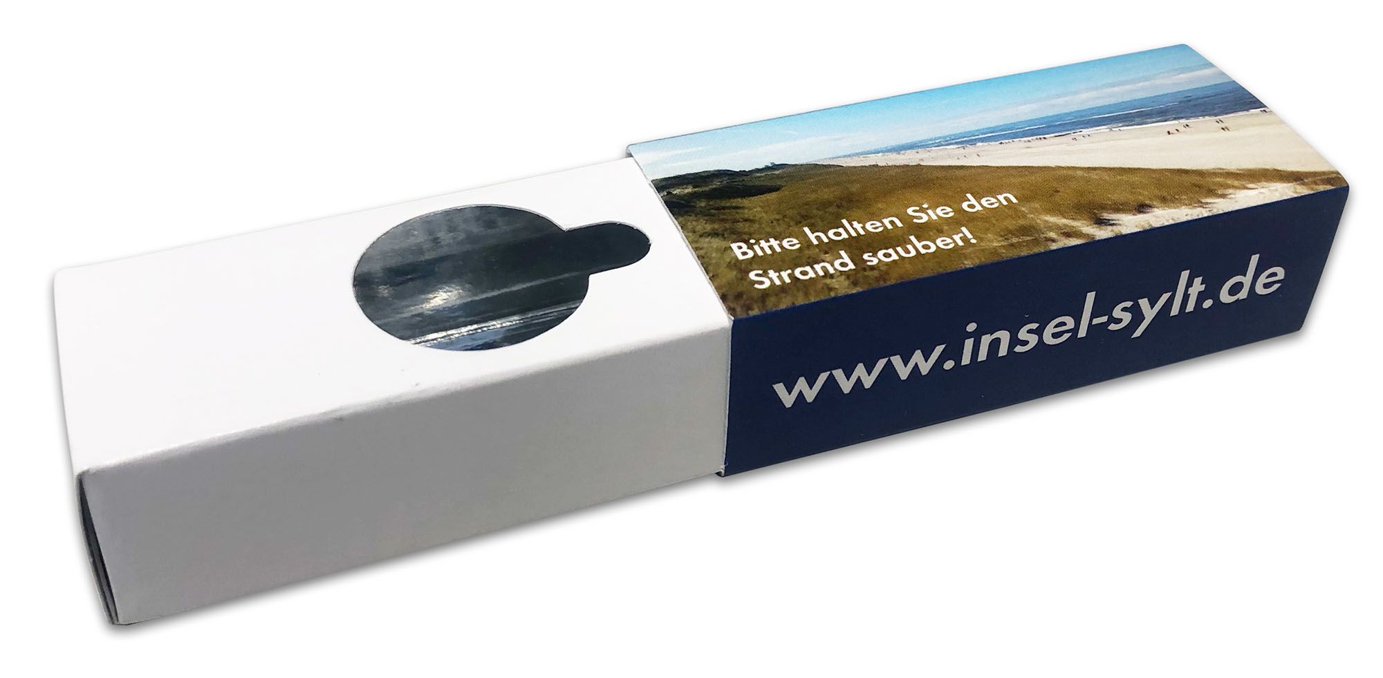 Strandascher oder Taschenaschenbecher vom Insel Sylt Tourismus-Service