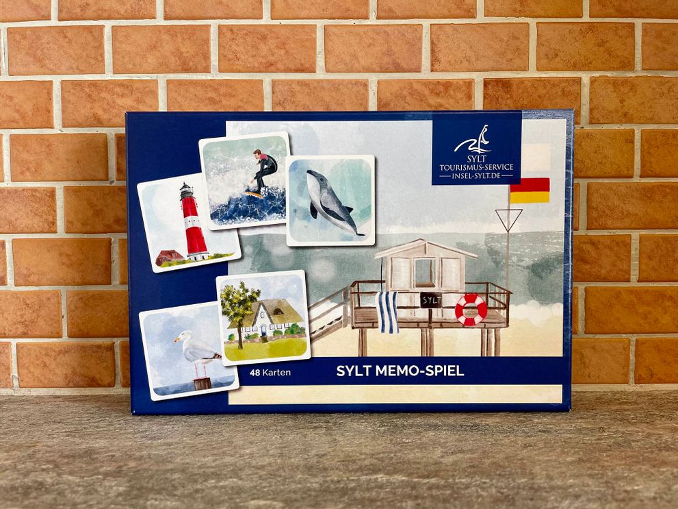 Sylt Memo Spiel vom Insel Sylt Tourismus-Service
