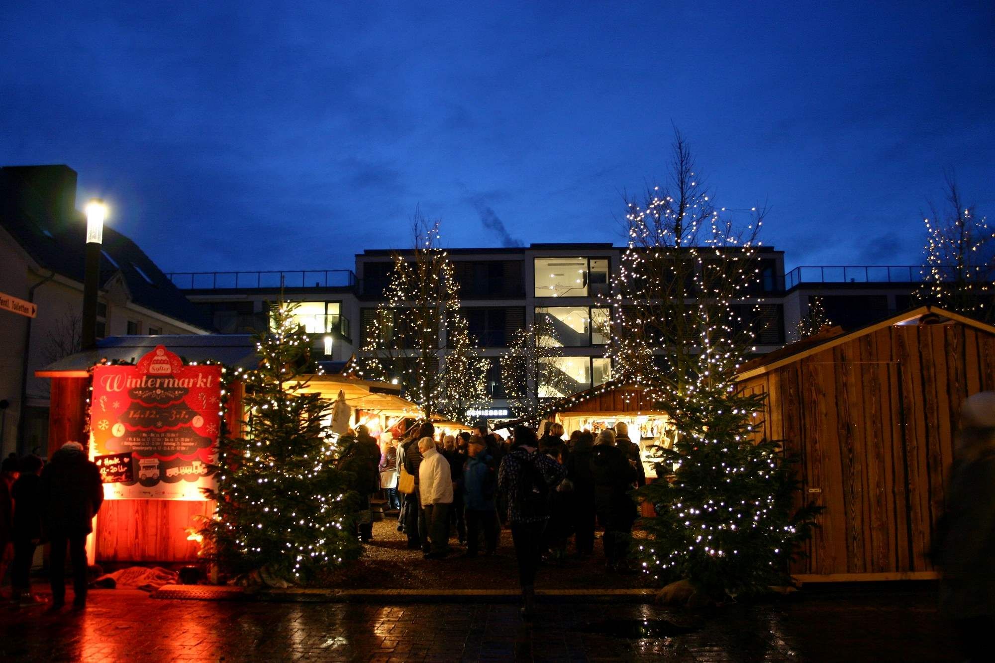 Eingang zum Sylter Wintermarkt