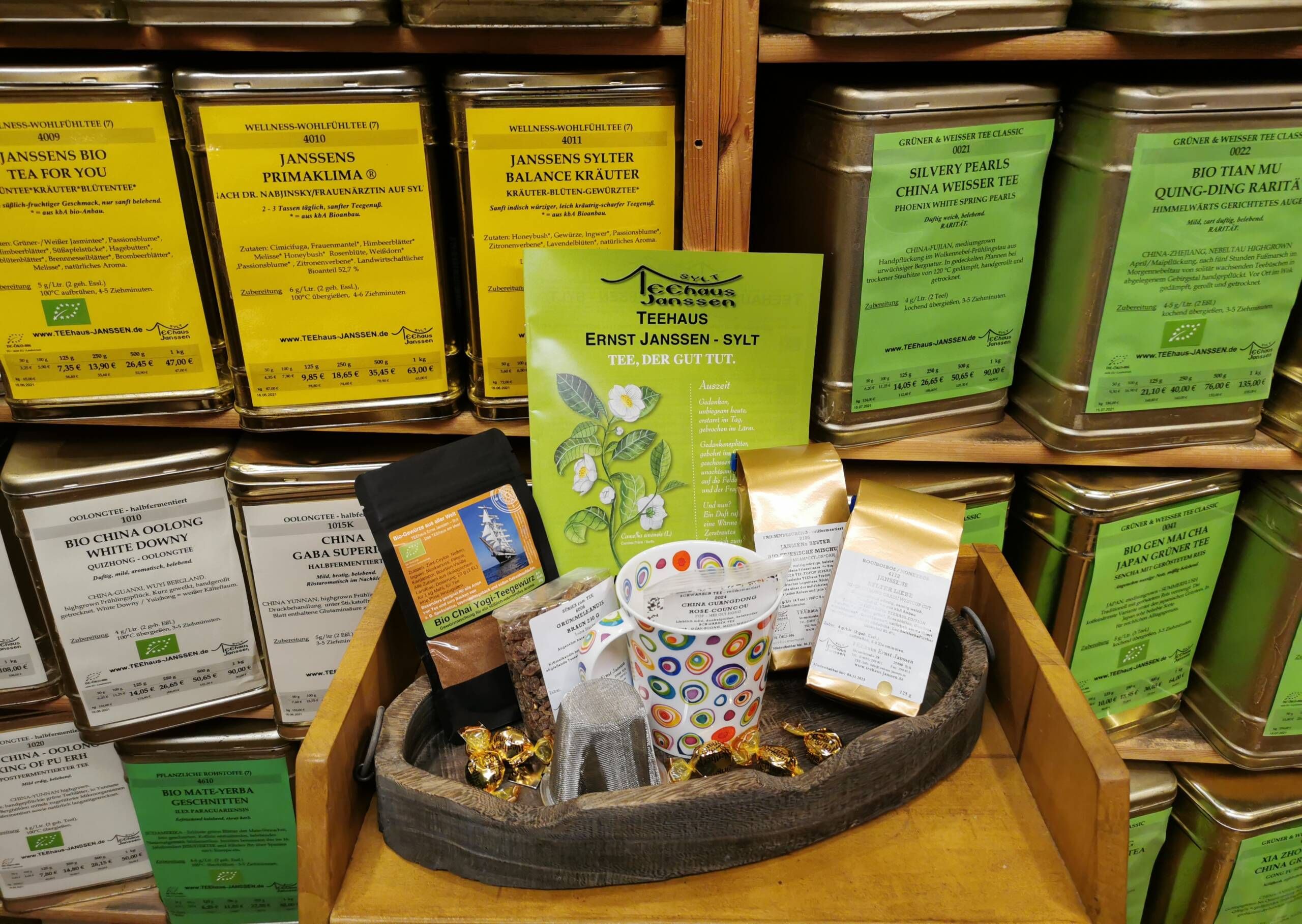 Angebot aus dem Teehaus Janssen in Westerland