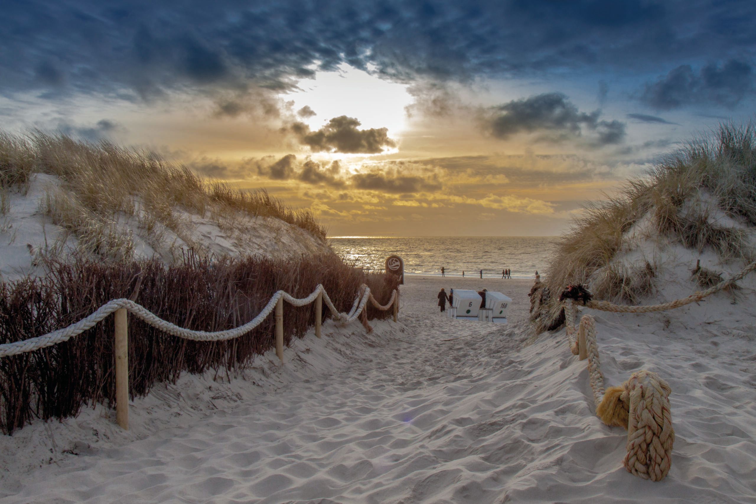 Strandübergang in Kampen Sylt