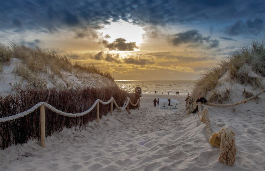 Strandübergang in Kampen Sylt