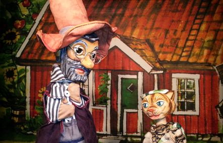 Figurentheater Calimero Pettersson und Findus