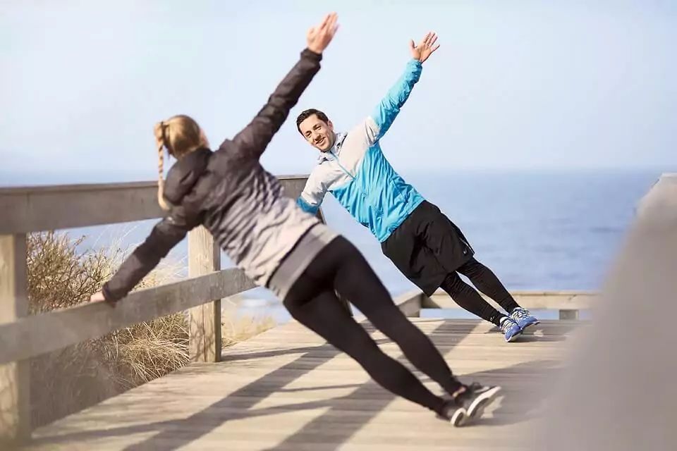 CK Personal Training Dehnübung Meerblick