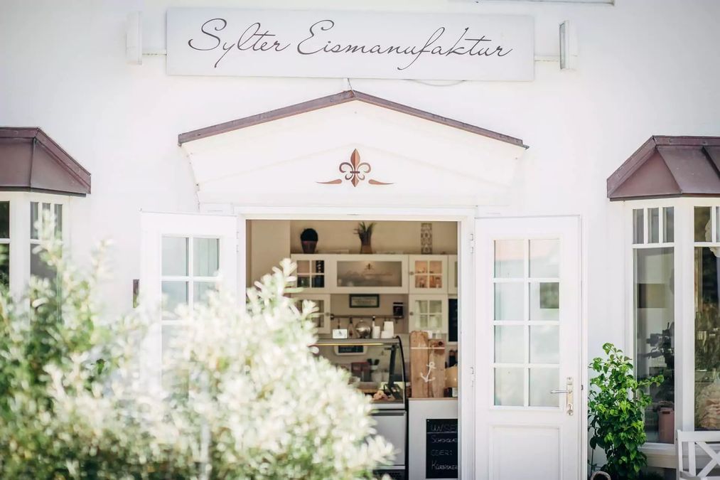 Sylter Eismanufaktur Eingang Sylt