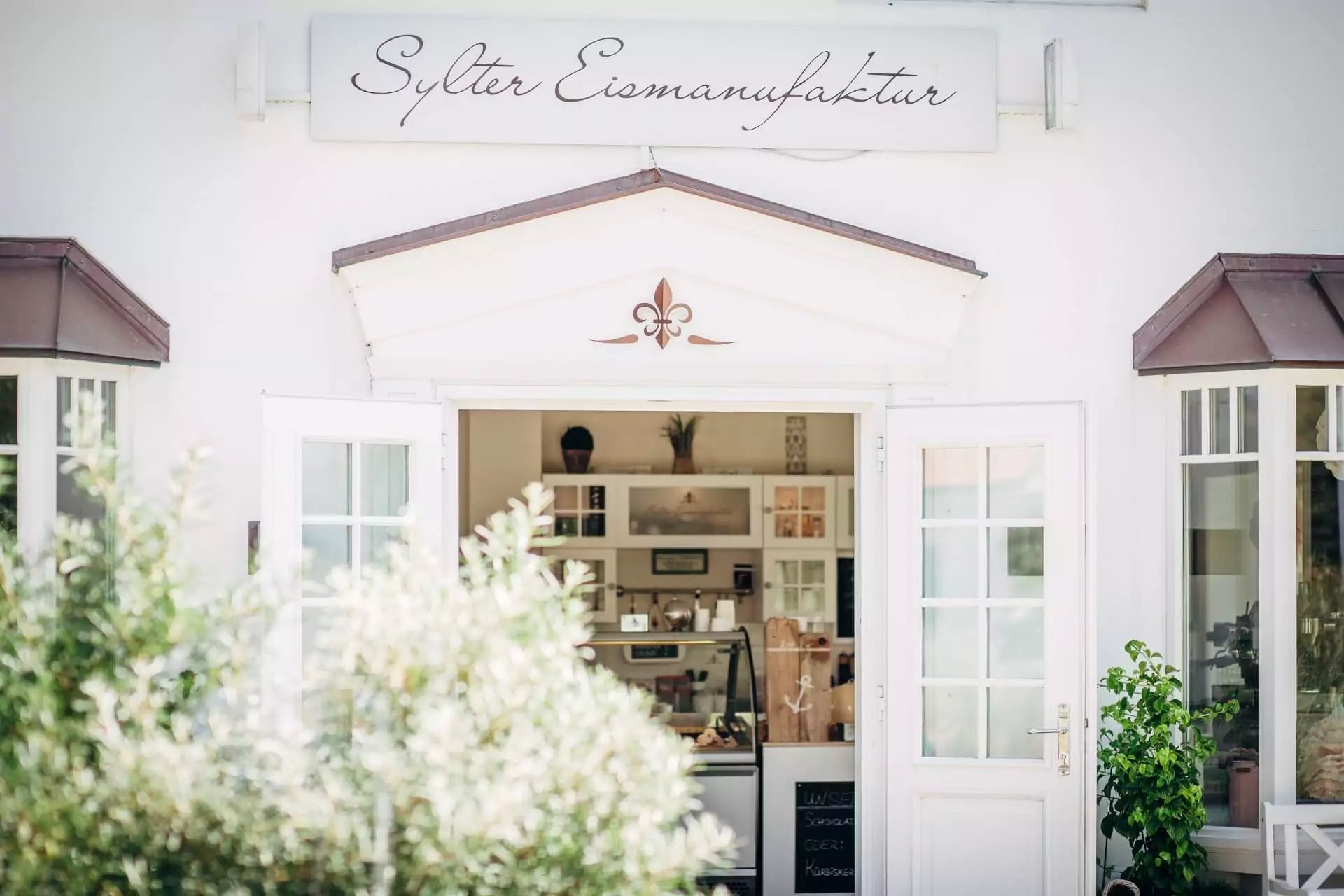 Sylter Eismanufaktur Eingang Sylt