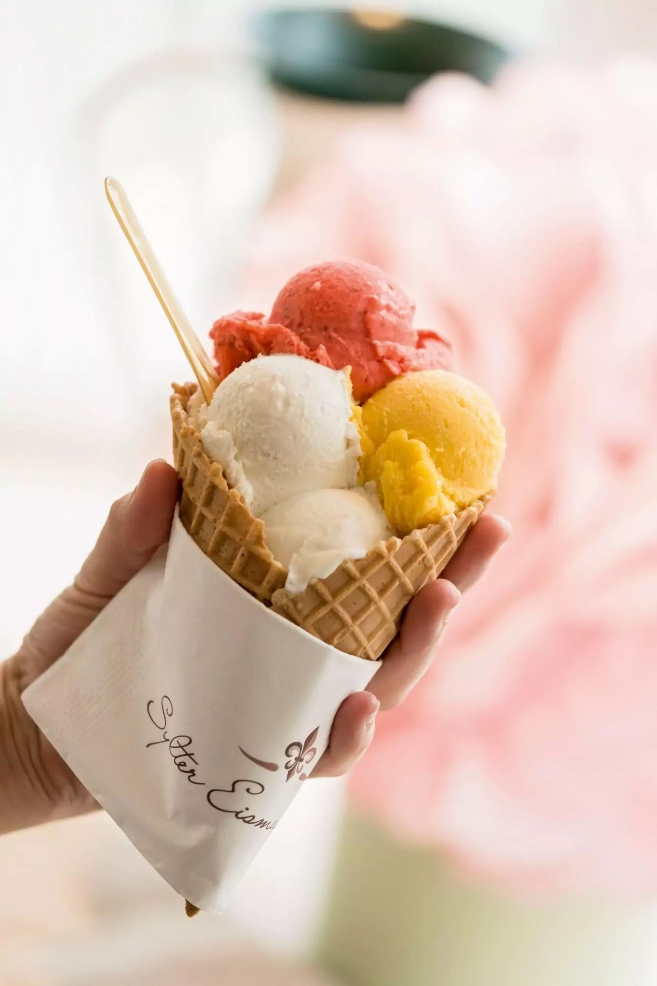 Sylter Eismanufaktur Eistüte List Sylt