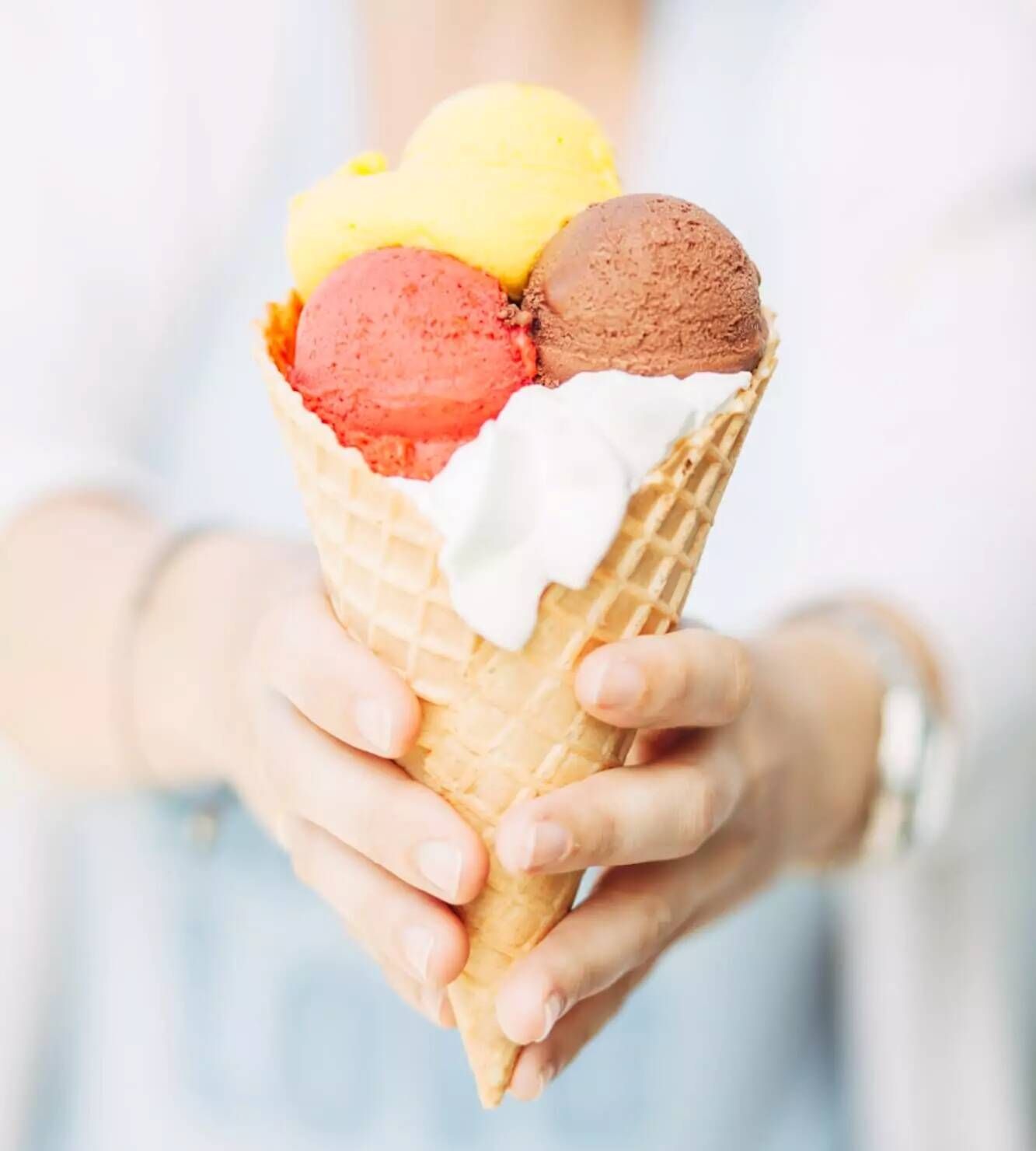 Sylter Eismanufaktur Eistüte List Sylt