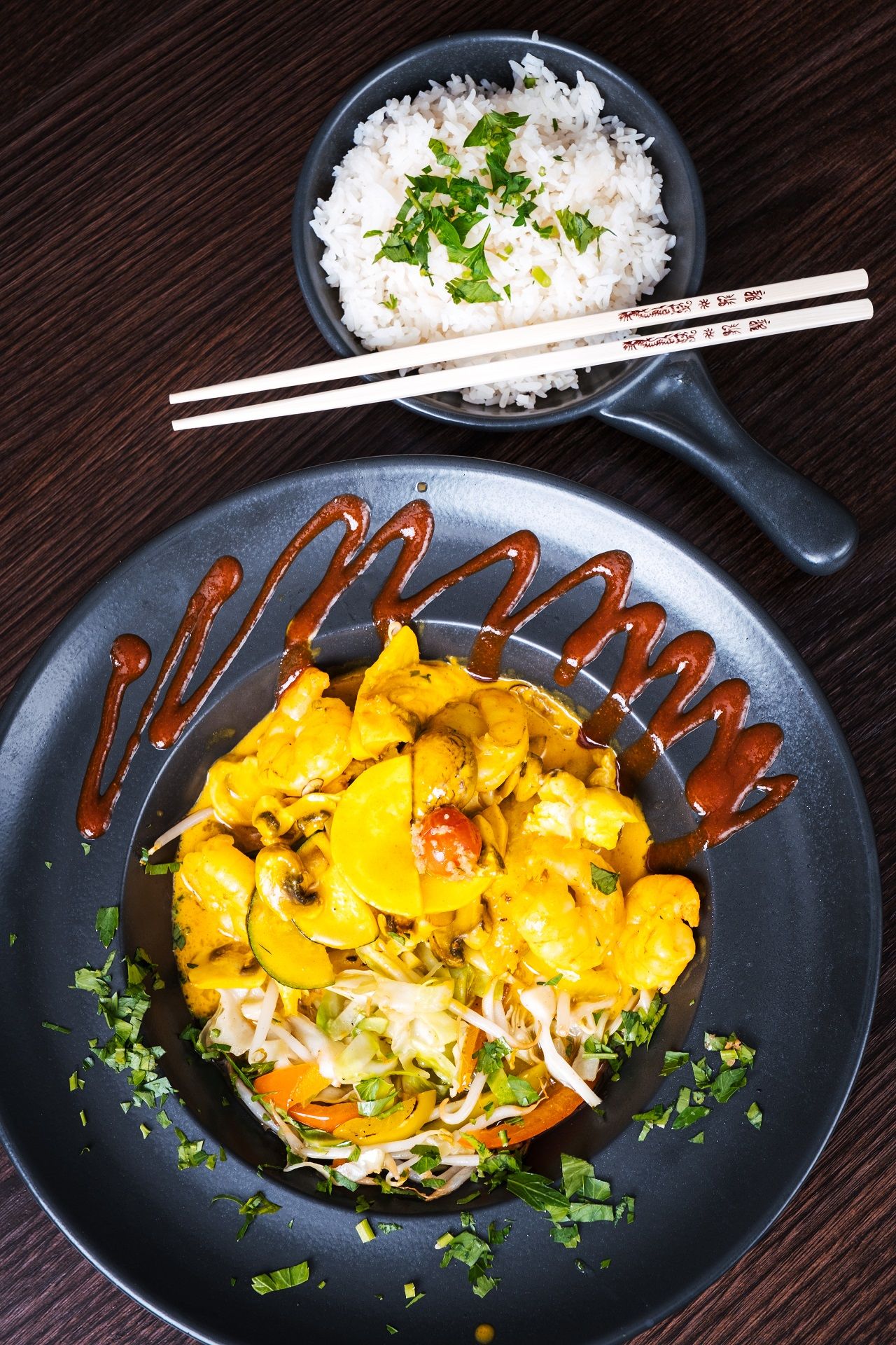 Fisch Hüs gelbes Fischcurry