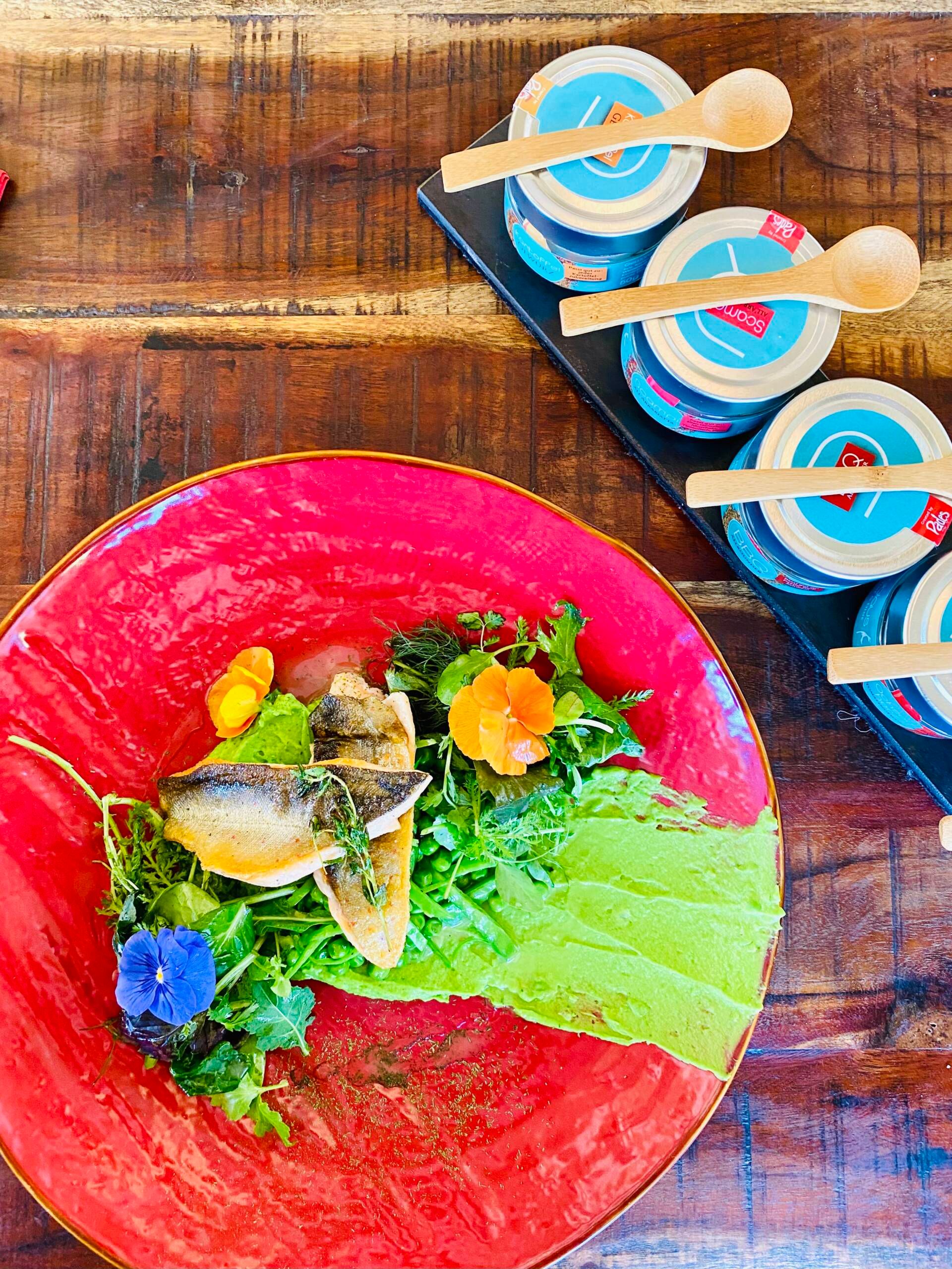 Reblaus Wine & Dine Fischgericht