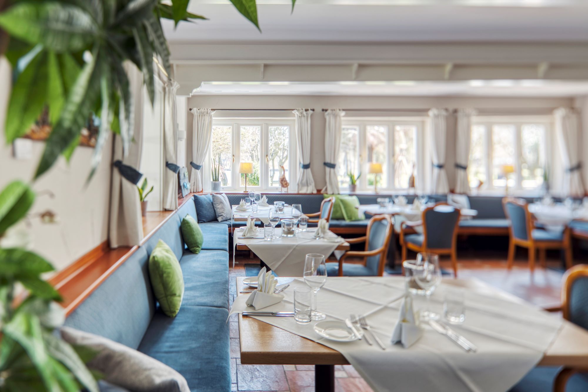 Restaurant und Hotel Fitschen am Dorfteich, Gastronomiebereich innen