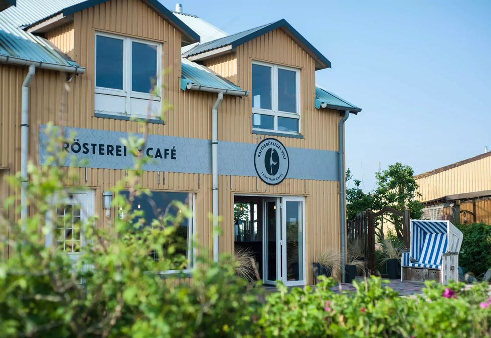 Kaffeerösterei Außenansicht Rantum Sylt