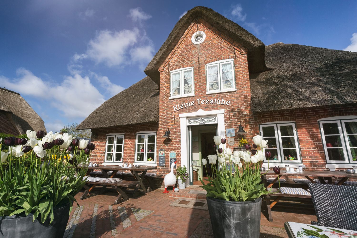 Eingangsbereich der kleinen Teestube