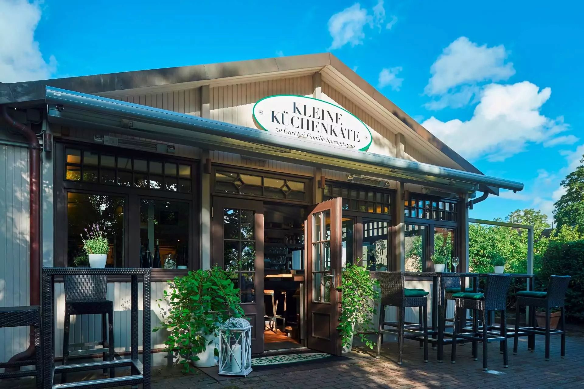 Kleine Küchenkate Keitum Sylt Eingang