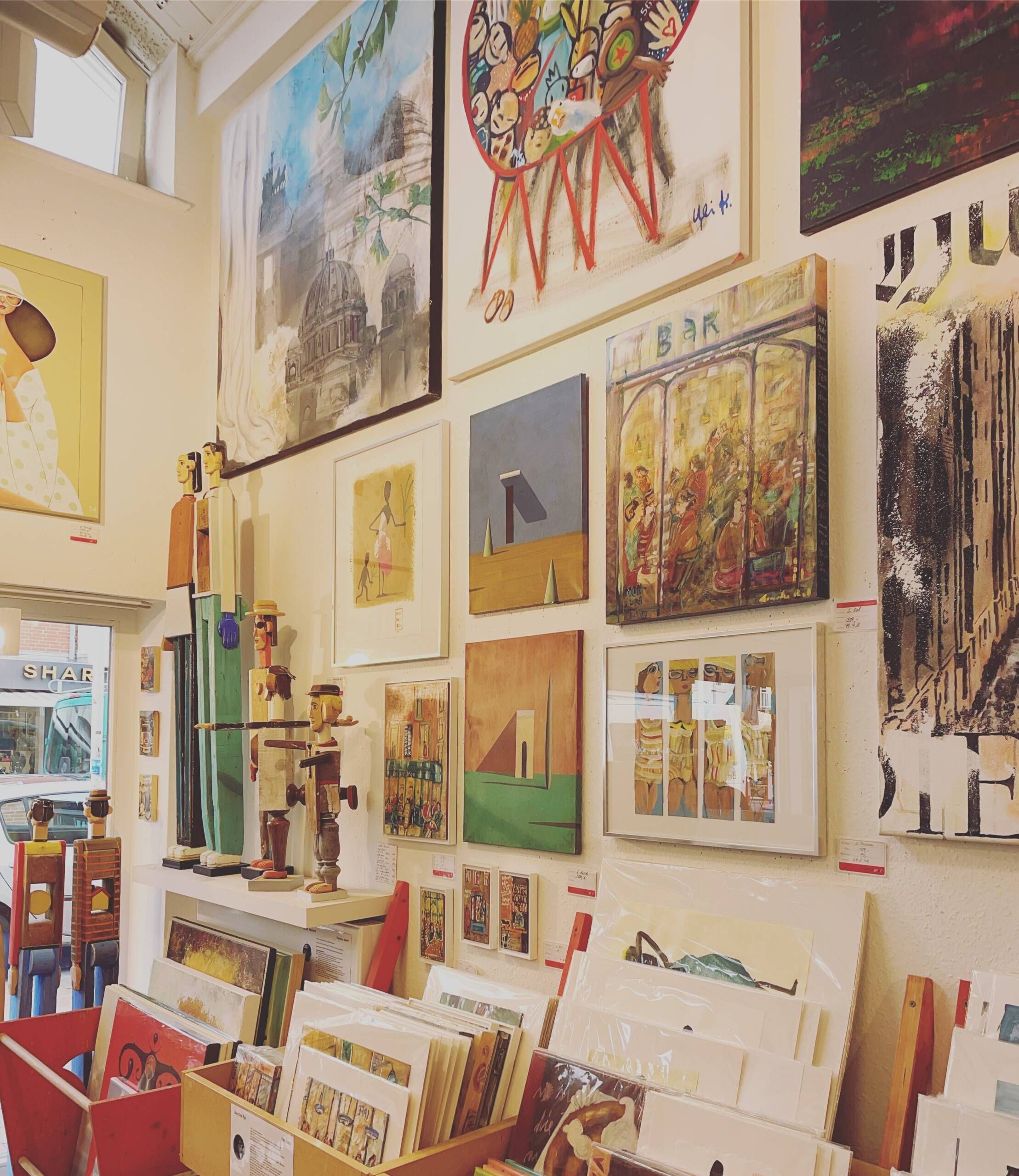 Kunstsupermarkt in Westerland Sylt
