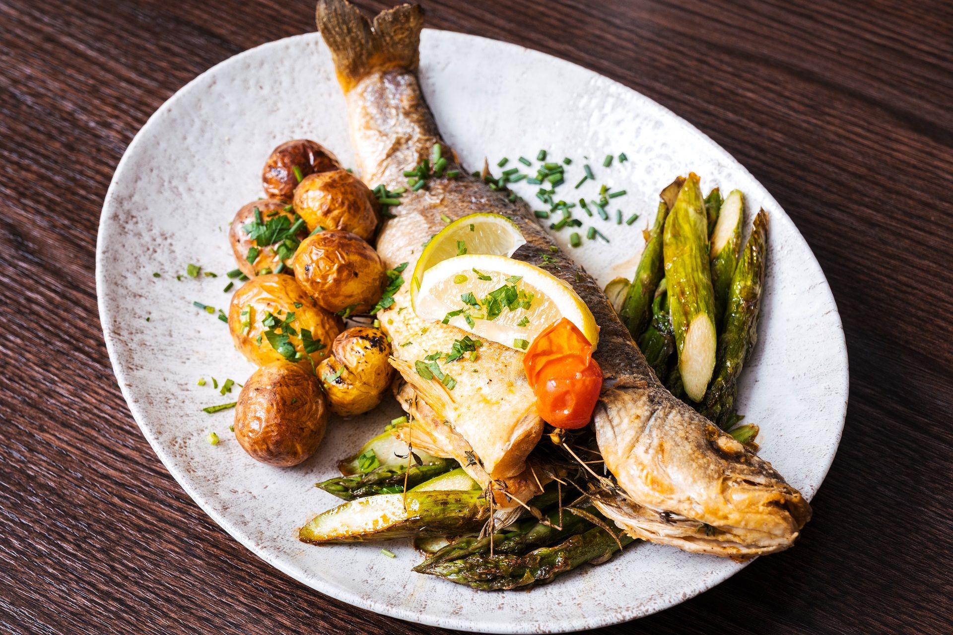 Restaurant Fisch Hüs Fischgericht