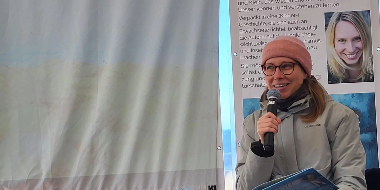 Lesung im Nachhaltigkeitszelt: Sylts Geschichte für Jung und Alt