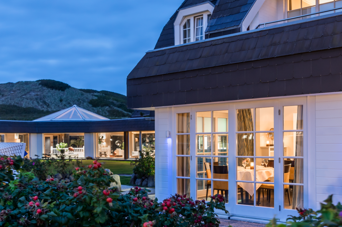 EBBE&FOOD Restaurant außen Westerland Sylt