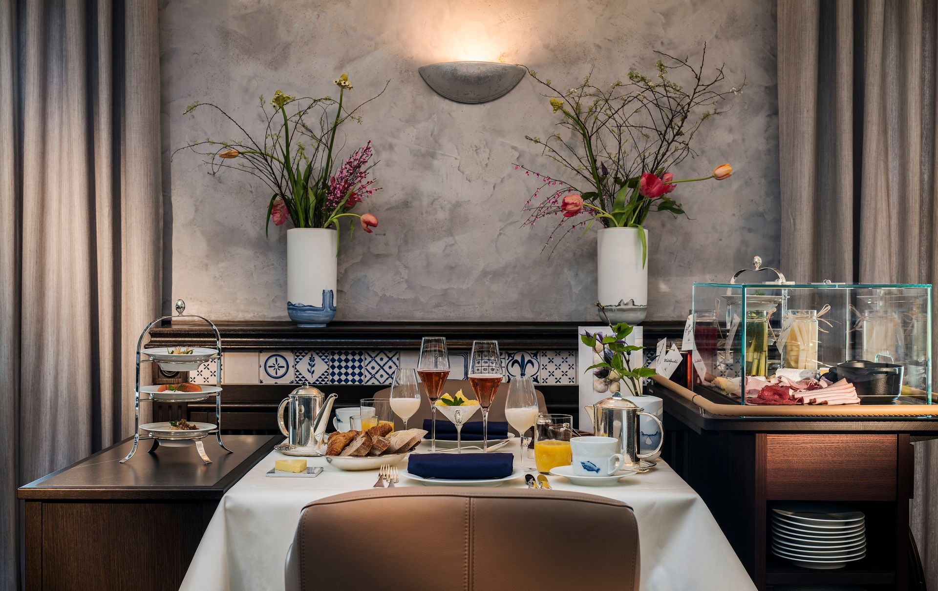 Sölring Hof Rantum Frühstückstisch