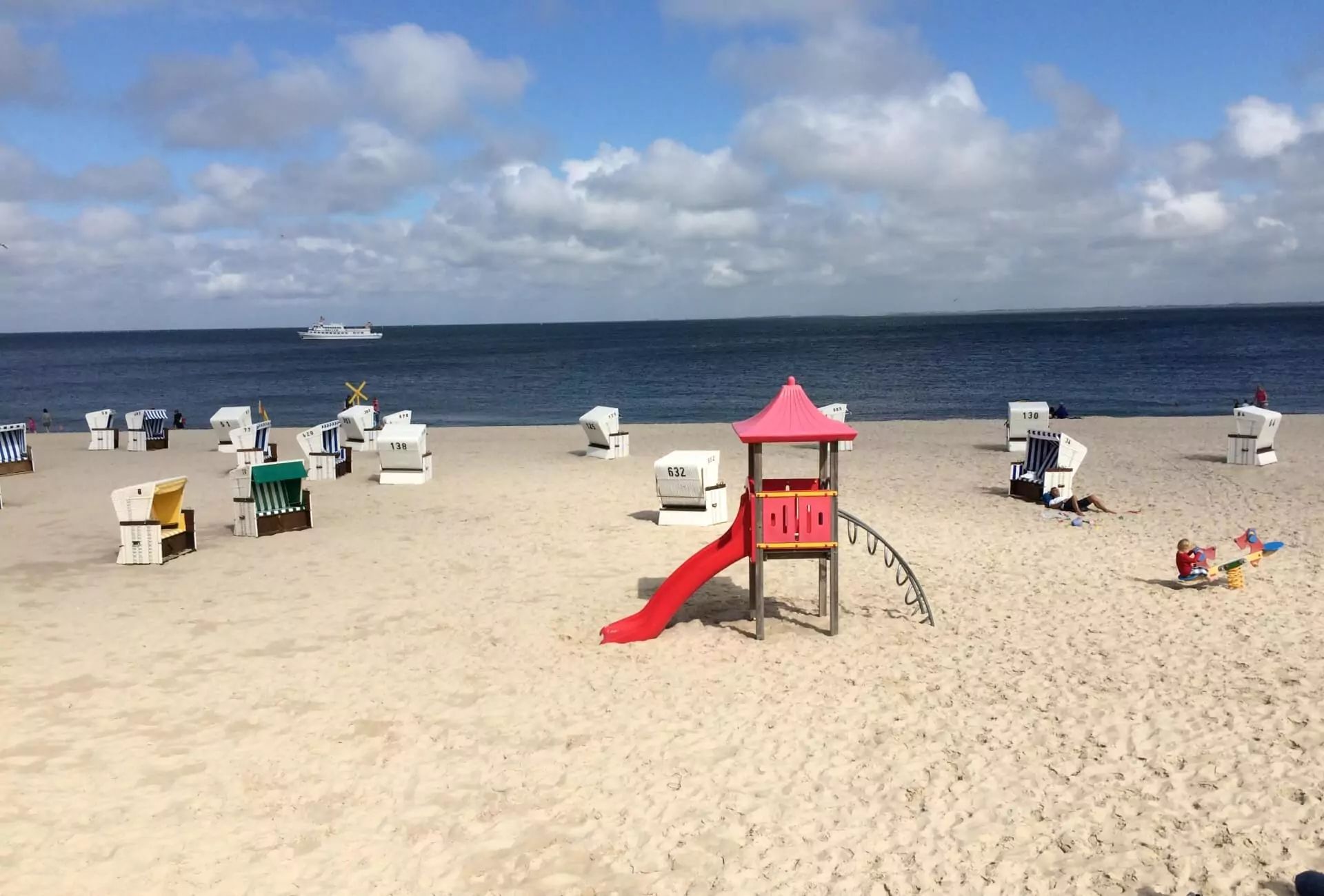 Spielplatz Hörnum Strand Rutsche