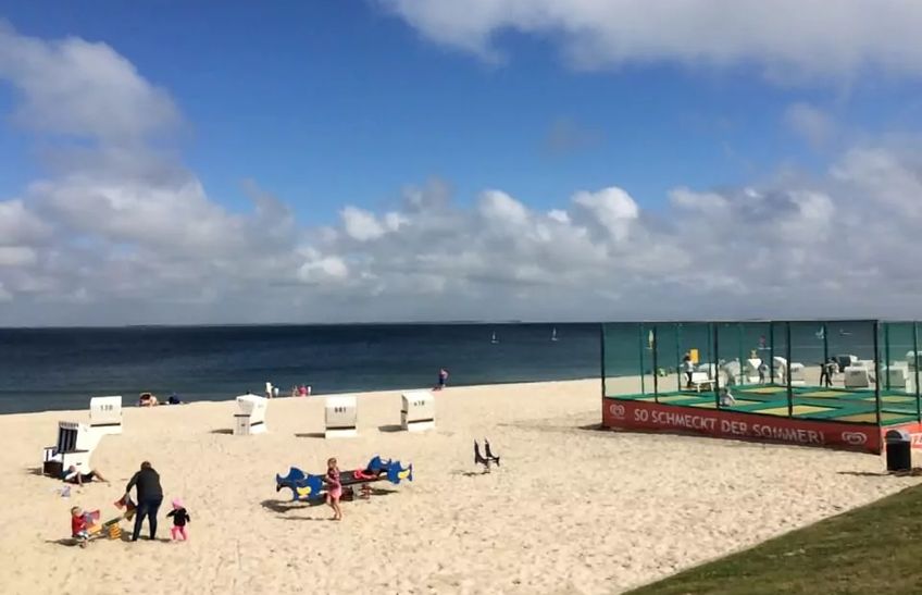 Spielplatz Hörnum Strand Überblick