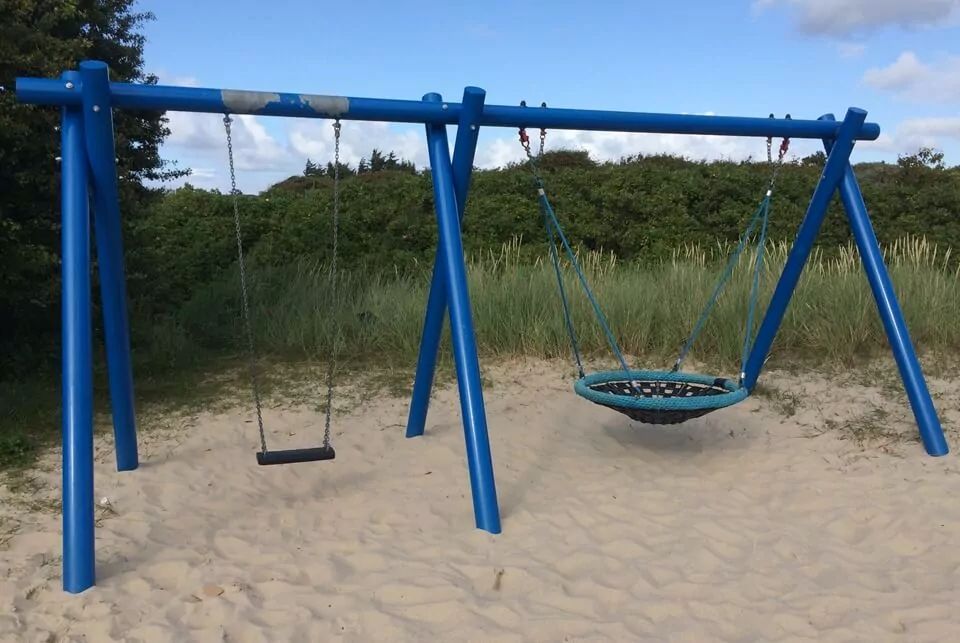 Spielplatz Kampen Schaukel
