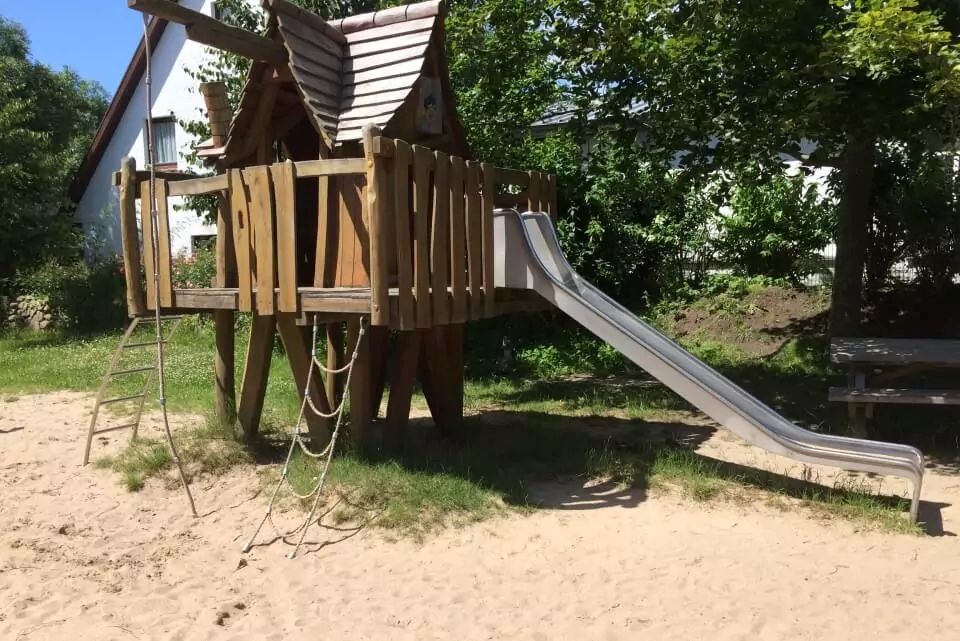 Spielplatz Keitum Kletterhaus